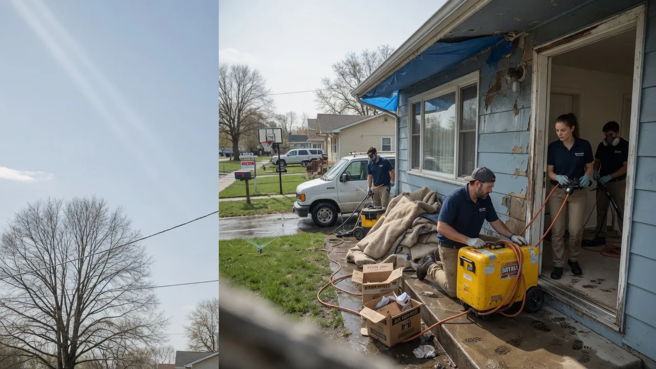 Basement Flood Cleanup in Teutopolis, IL near me